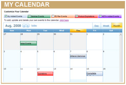 My Calendar