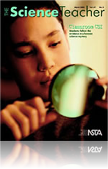 Who Killed Myra Mains? Students investigate a mock crime scene in an integrated science unit